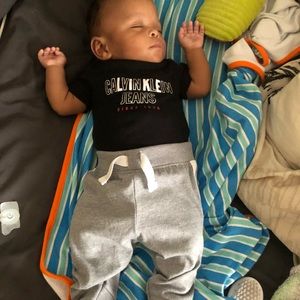 Red silver and black